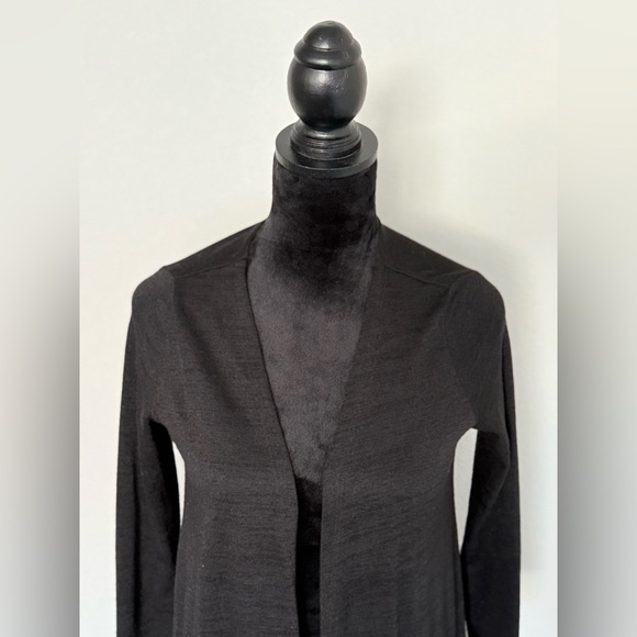 LuLaRoe Black Sarah Cardigan Sweater size Small - Picture 2 of 8
